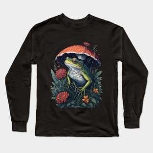 frog mushrooms Long Sleeve T-Shirt